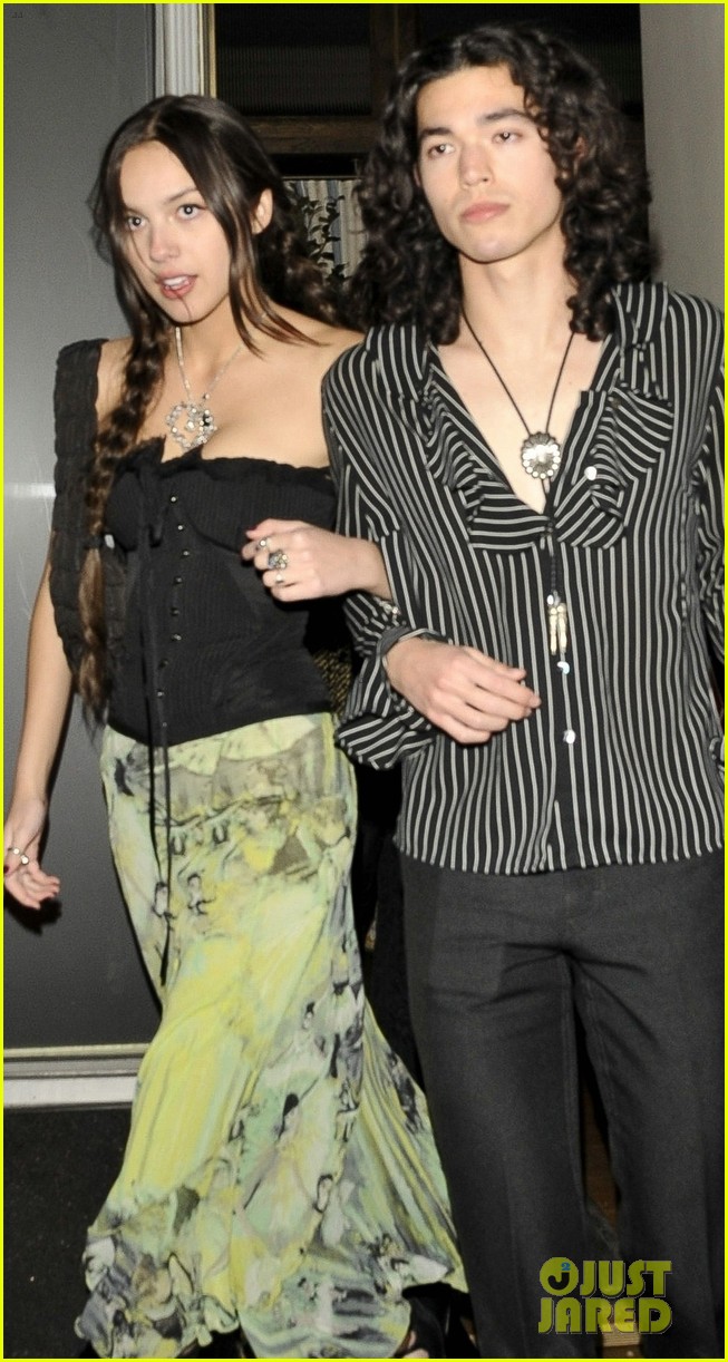 Olivia Rodrigo & Conan Gray Link Arms As They Leave a Spotify Party in LA