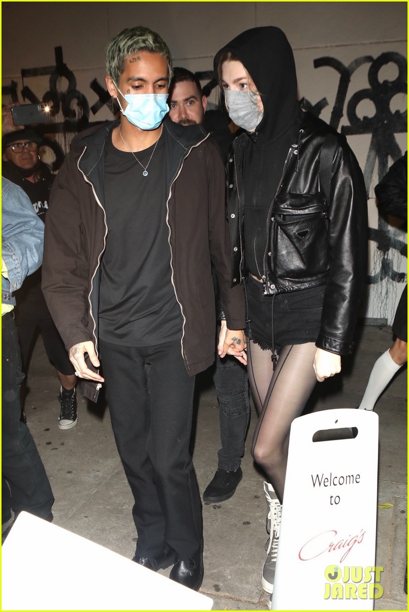 Hunter Schafer Spotted on Another Dinner Date with 'Euphoria' Co-Star Dominic Fike! (Photos)