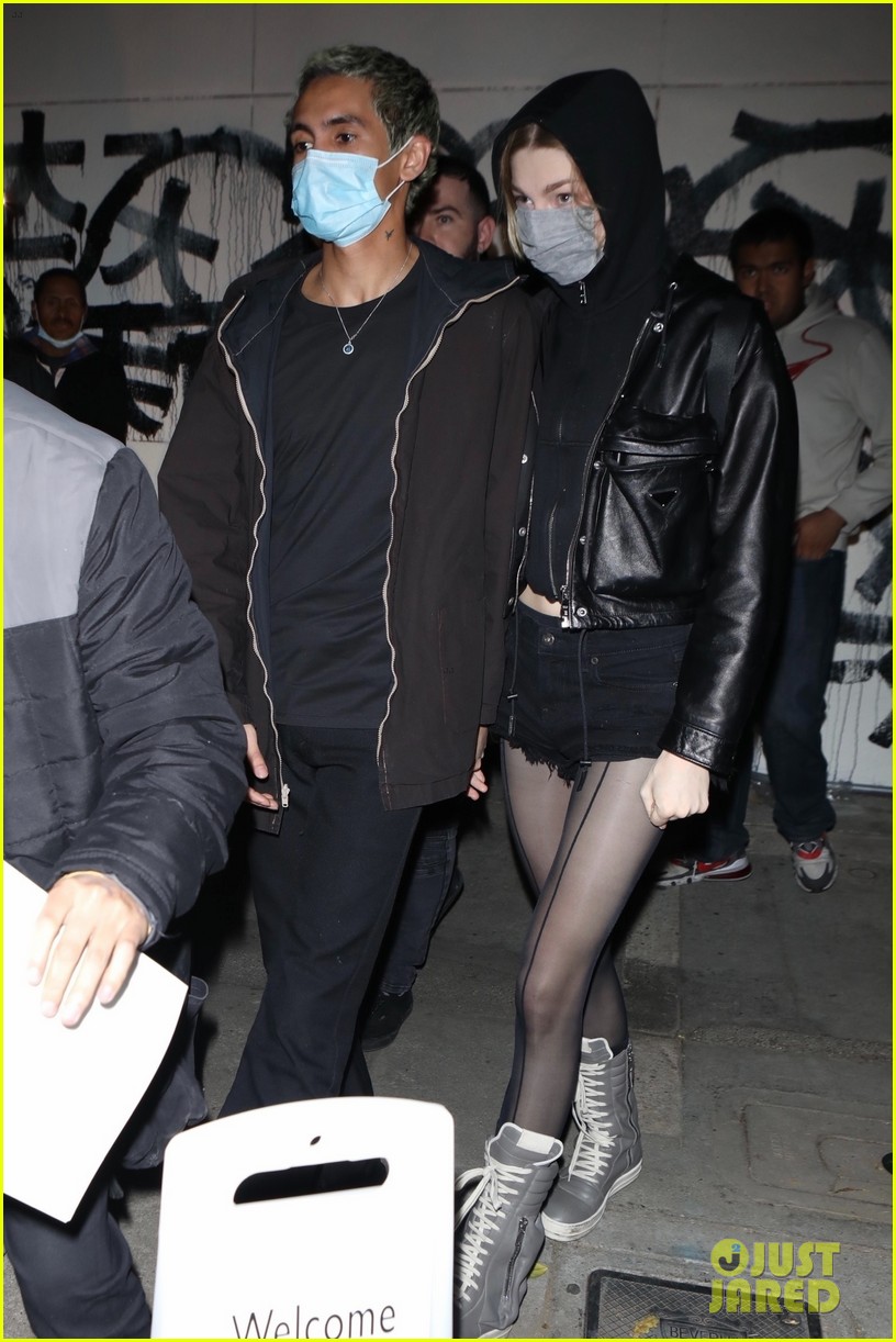 Hunter Schafer Spotted on Another Dinner Date with 'Euphoria' Co-Star Dominic Fike! (Photos)