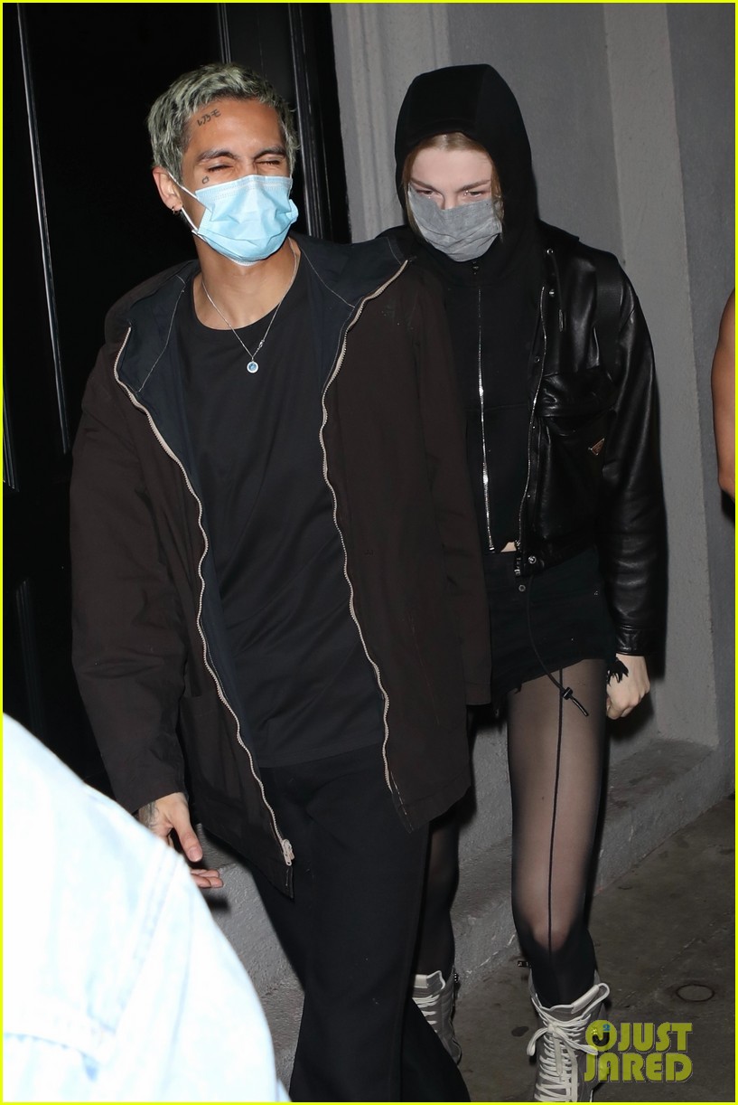 Hunter Schafer Spotted on Another Dinner Date with 'Euphoria' Co-Star Dominic Fike! (Photos)