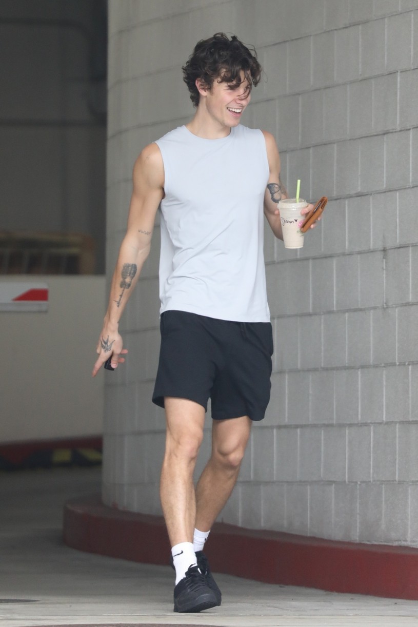 Shawn Mendes Hits The Gym After Dropping New Snippet Of Upcoming Music