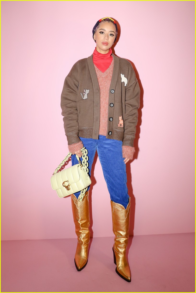 Angus Cloud, Quenlin Blackwell & Many More Attend Coach Fashion Show at NYFW