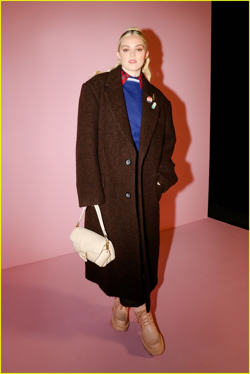 Angus Cloud, Quenlin Blackwell & Many More Attend Coach Fashion Show at NYFW