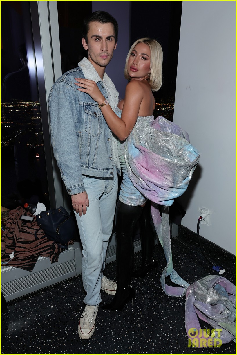 Zion Moreno, Alexa Swinton & More Sit Front Row at Christian Cowan Fashion Show