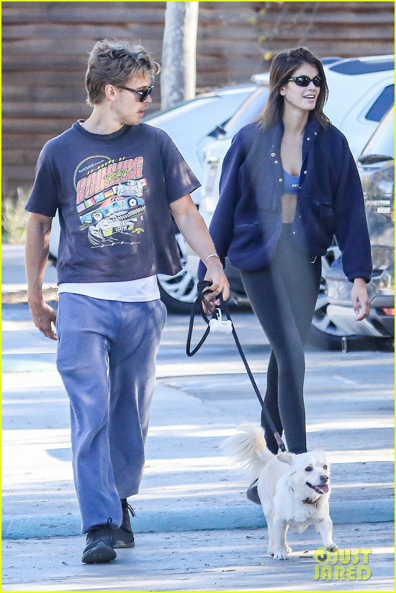 Kaia Gerber Enjoys A Day Out with Austin Butler