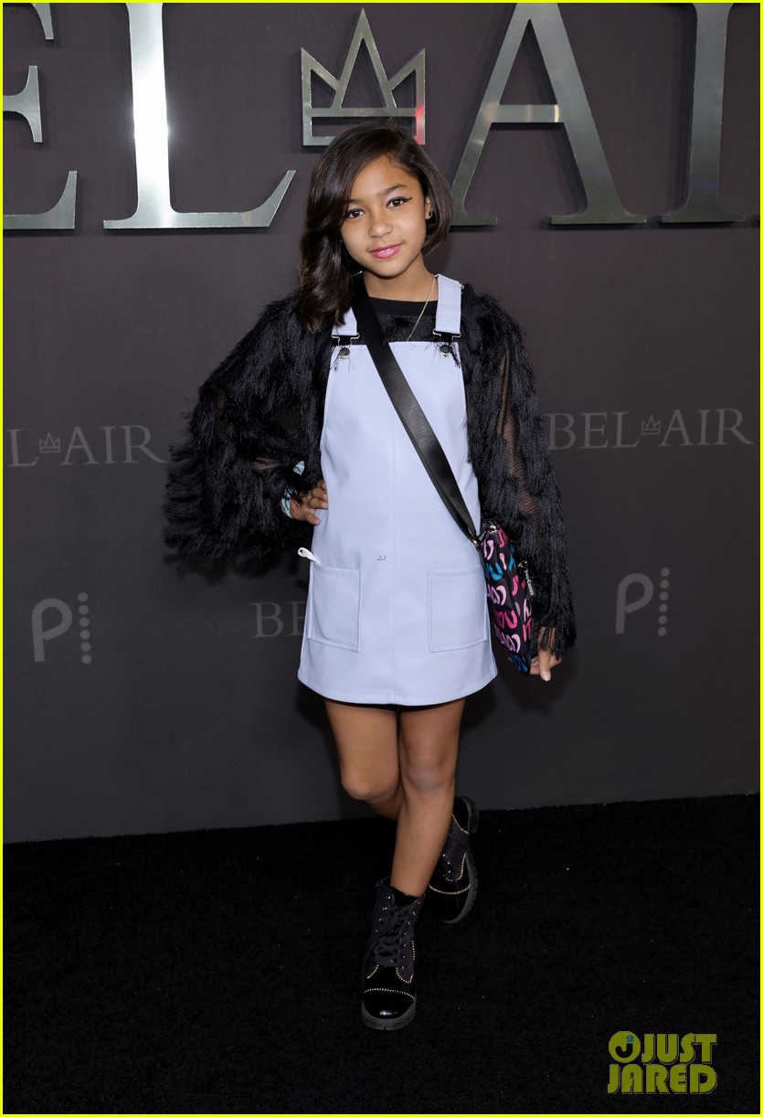 Lexi Underwood, Jaylen Barron & Nia Sioux Step Out For 'Bel-Air' Premiere