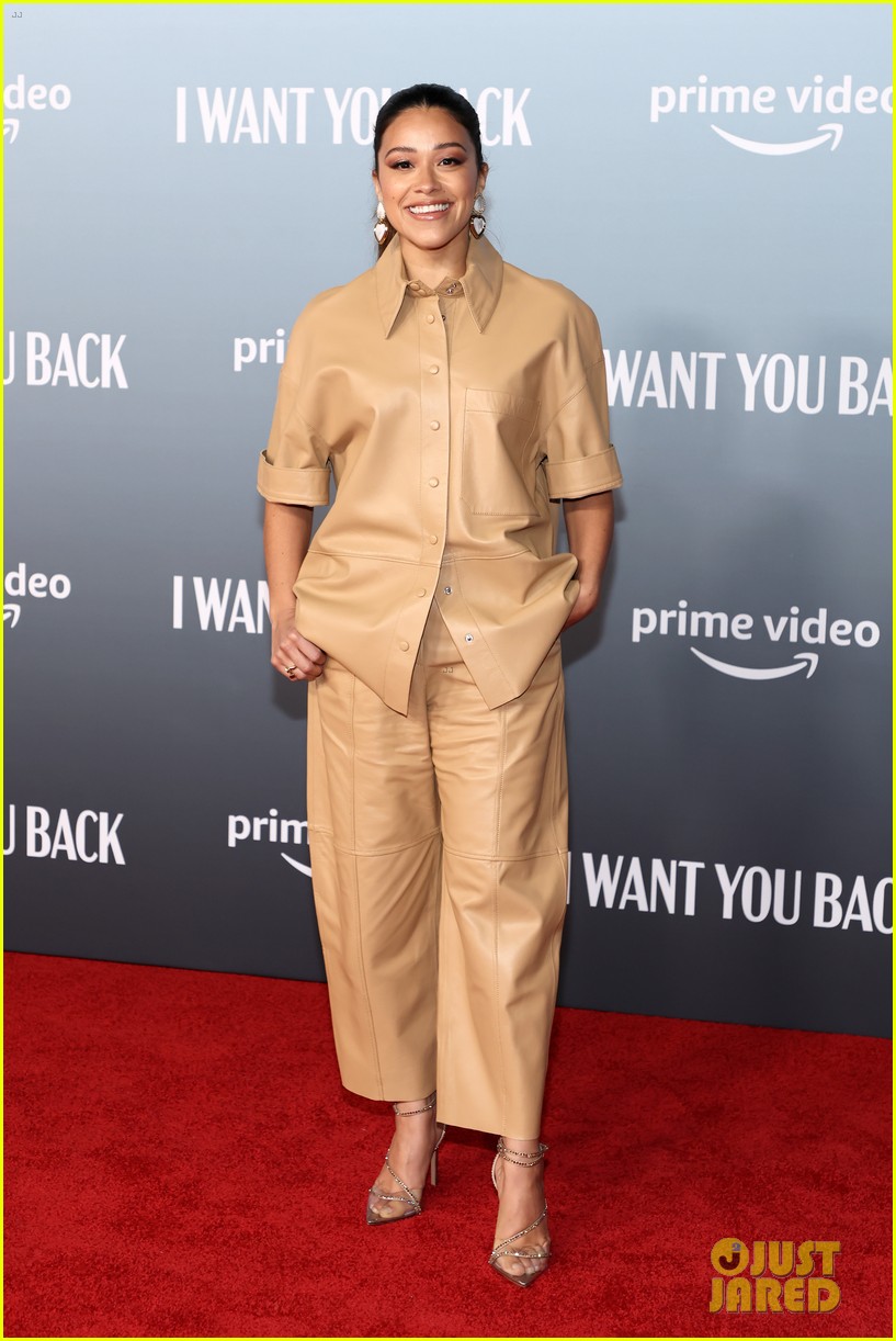 Mason Gooding & Gina Rodriguez Share Sweet Moment at 'I Want You Back' Premiere