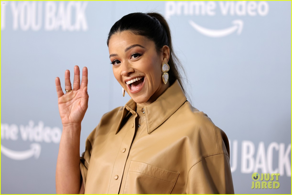 Mason Gooding & Gina Rodriguez Share Sweet Moment at 'I Want You Back' Premiere