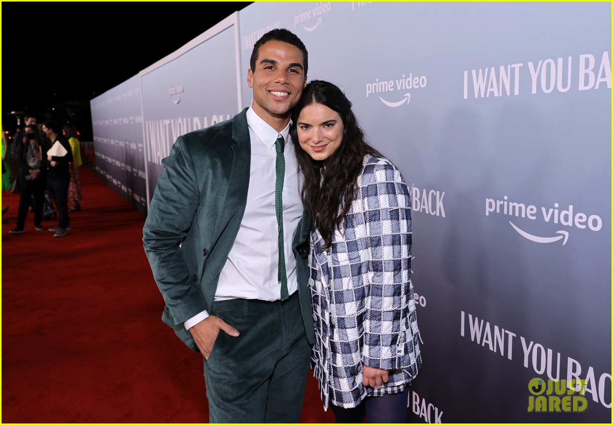 Mason Gooding & Gina Rodriguez Share Sweet Moment at 'I Want You Back' Premiere