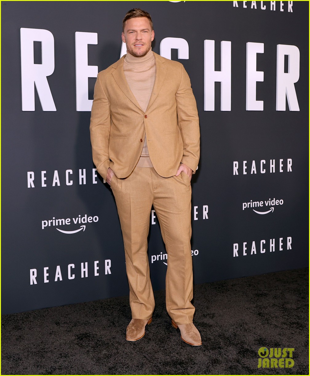 Maxwell Jenkins & Alan Ritchson Premiere New Series 'Reacher'