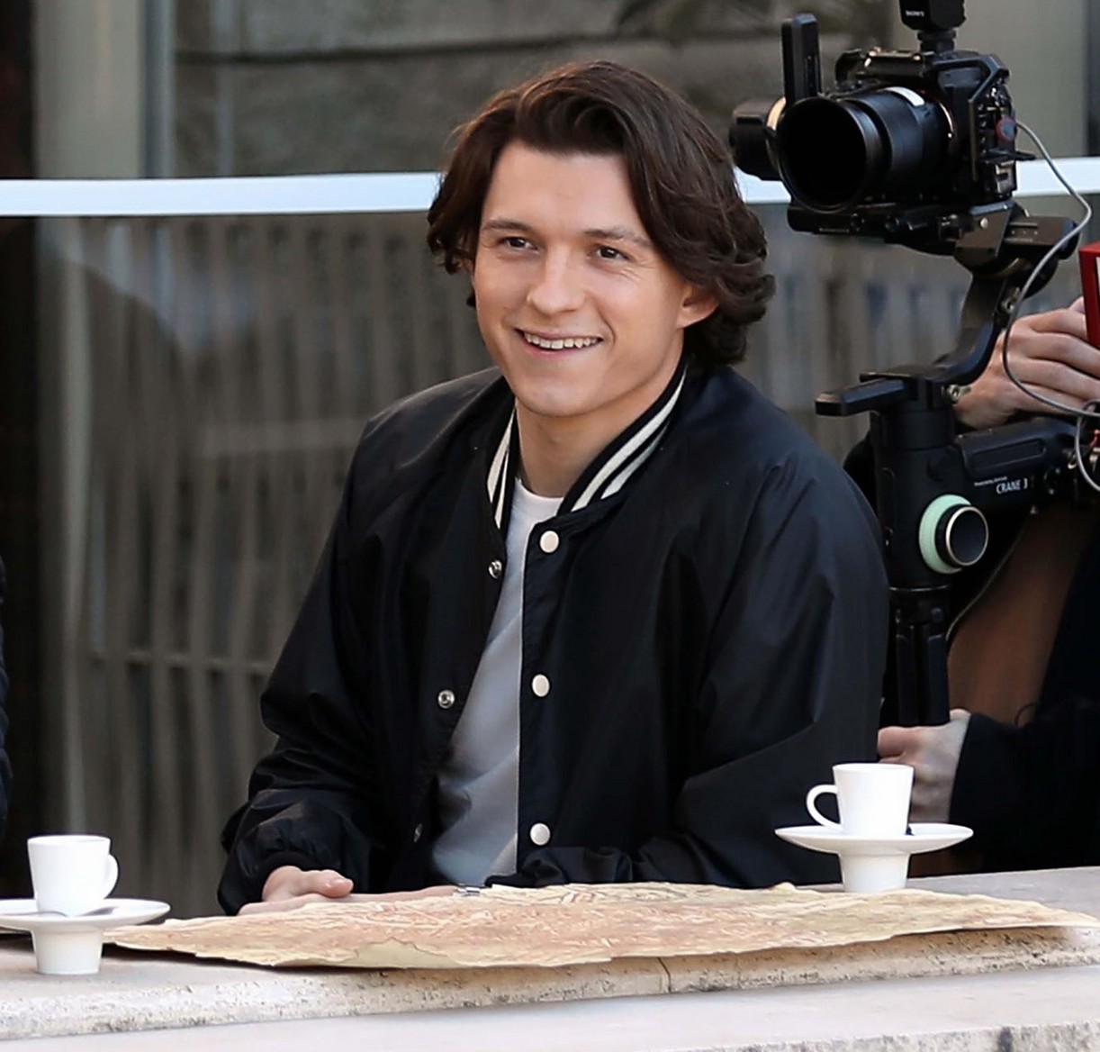 Tom Holland Gets A Private Tour of Rome During 'Uncharted' Promo Tour