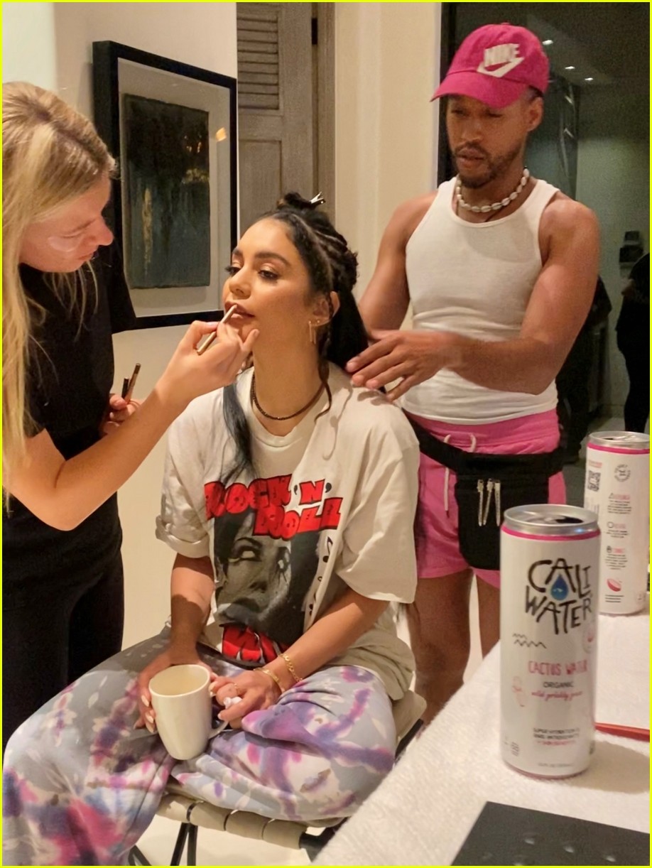 Go Behind the Scenes With Vanessa Hudgens At Her Caliwater Photo Shoot!