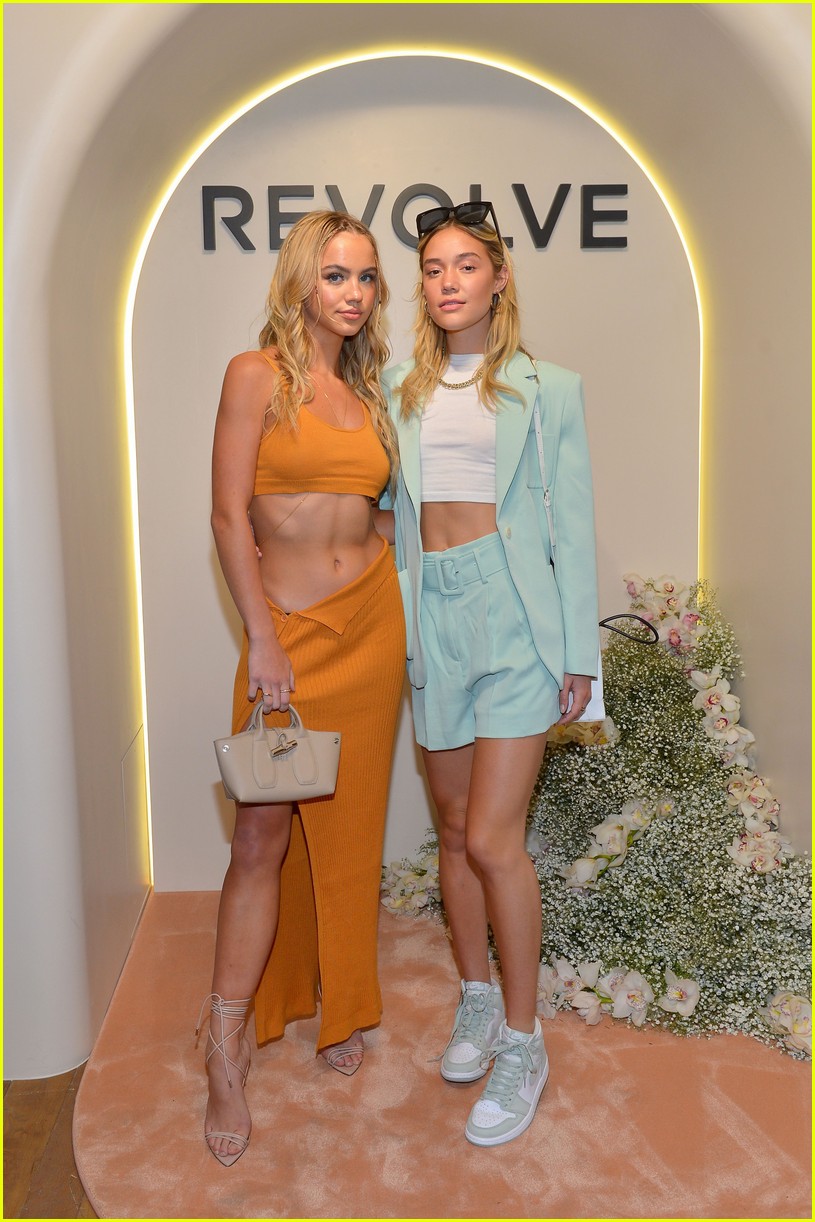 Angus Cloud, Madison Pettis & Paris Berelc Attend Revolve Social Club Opening