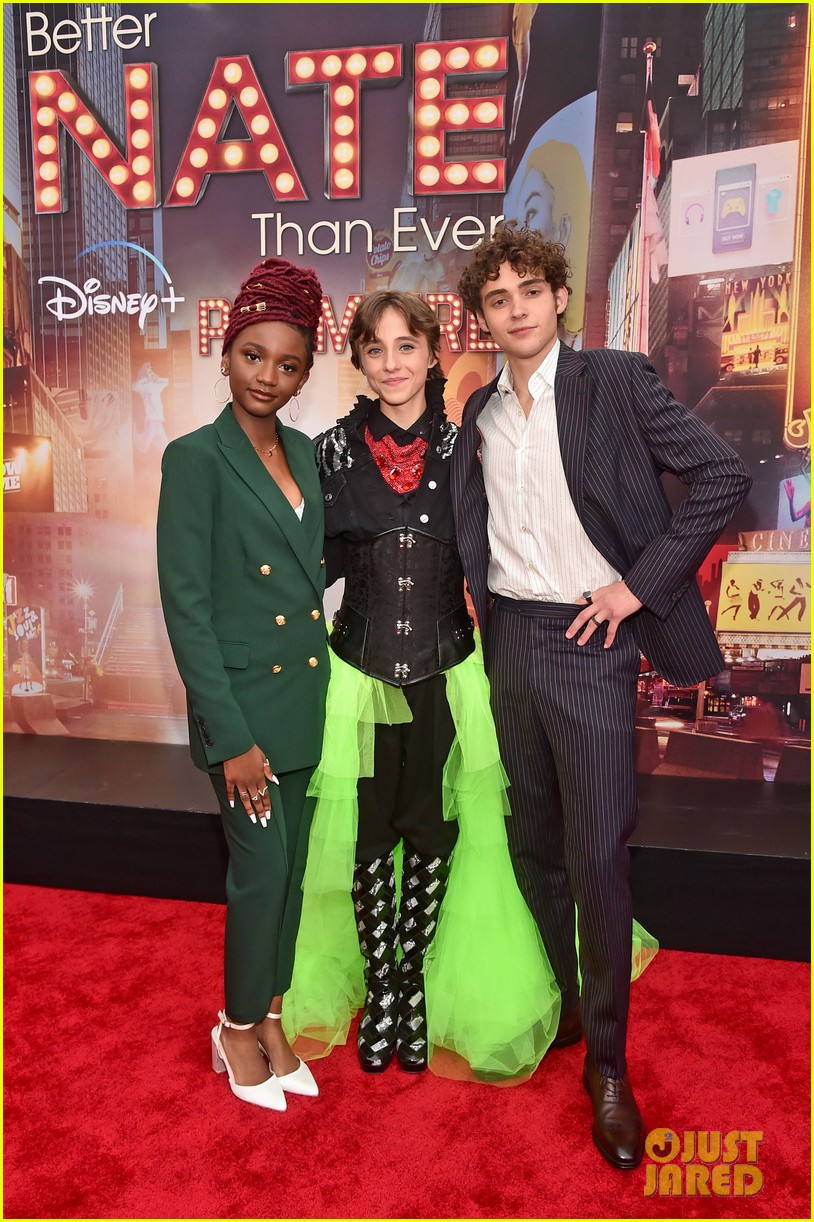 'HSMTMTS' Stars Support Joshua Bassett, Aria Brooks & Rueby Wood at 'Better Nate Than Ever' Premiere