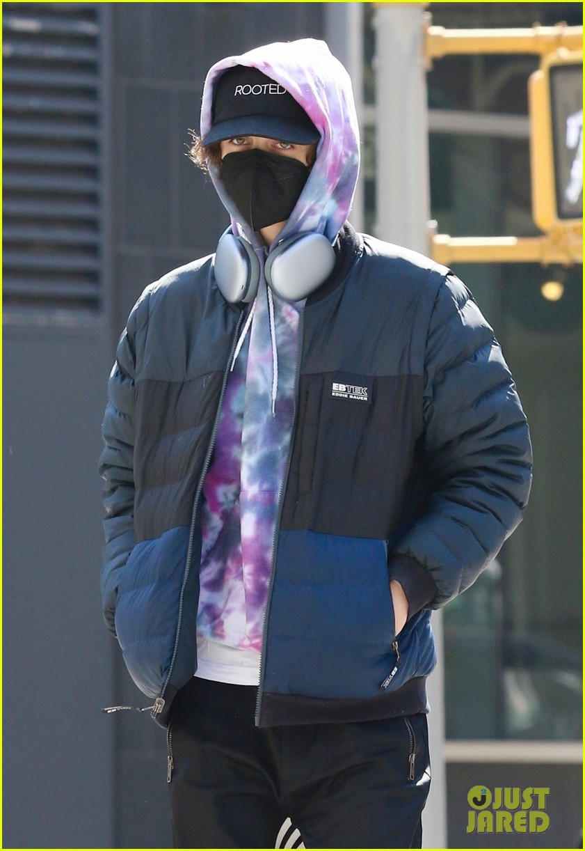 Timothee Chalamet & Older Sister Pauline Step Out in NYC for Lunch