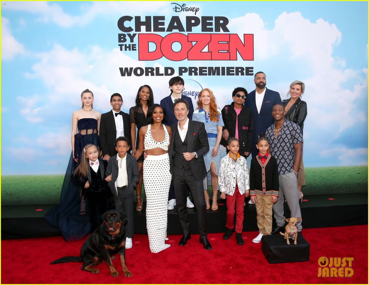Mykal-Michelle Harris Brings Baker's Dogs To 'Cheaper By The Dozen' Premiere