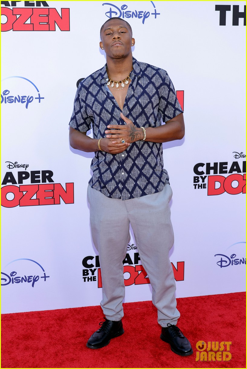 Mykal-Michelle Harris Brings Baker's Dogs To 'Cheaper By The Dozen' Premiere