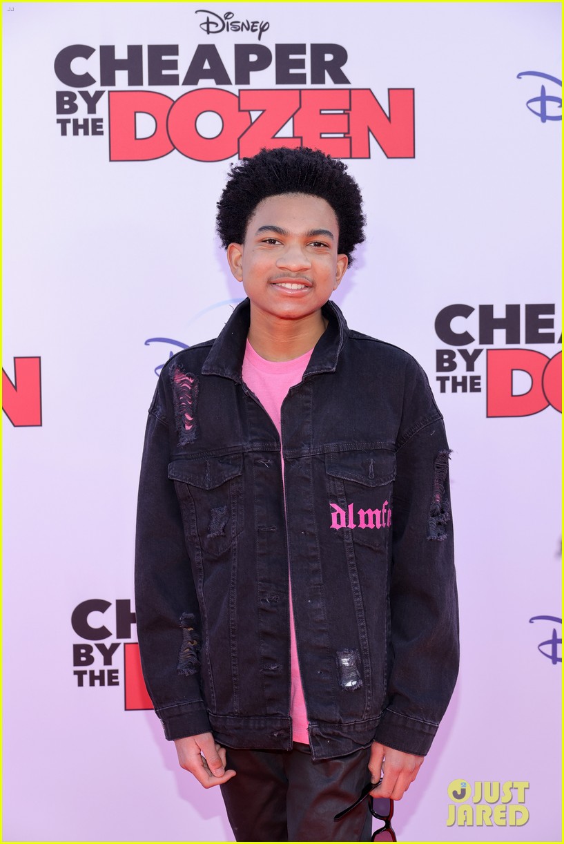 Mykal-Michelle Harris Brings Baker's Dogs To 'Cheaper By The Dozen' Premiere