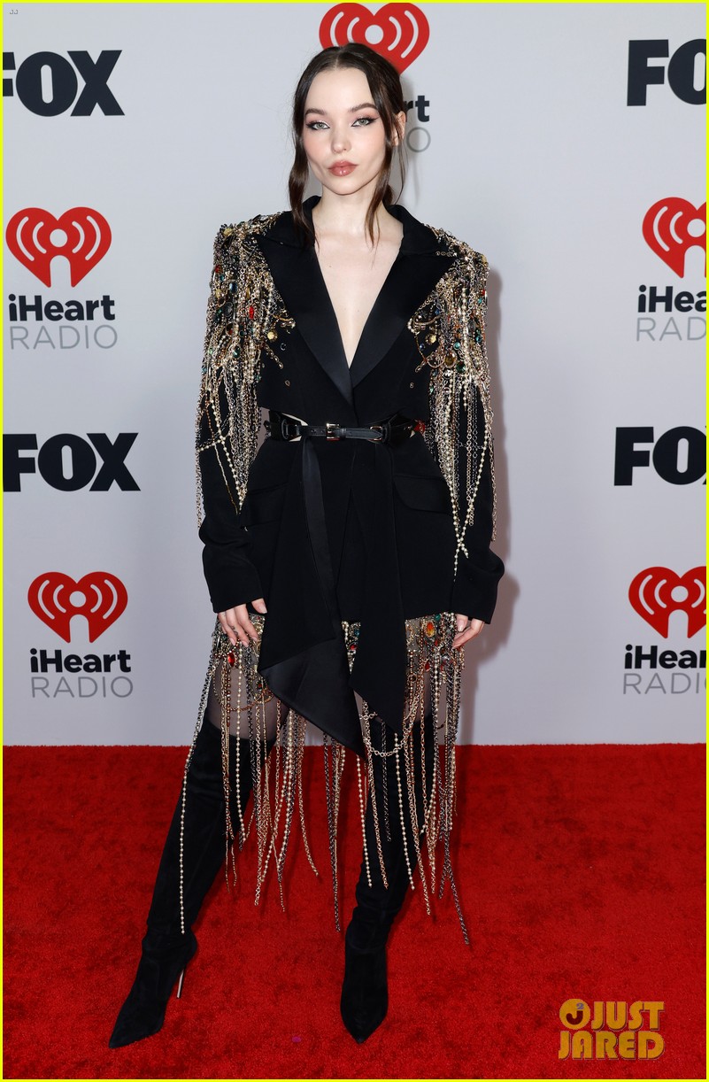 'Descendants' Stars Dove Cameron & Sofia Carson Attend iHeartRadio Music Awards