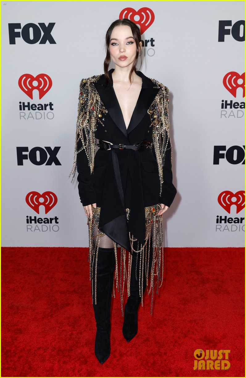 'Descendants' Stars Dove Cameron & Sofia Carson Attend iHeartRadio Music Awards