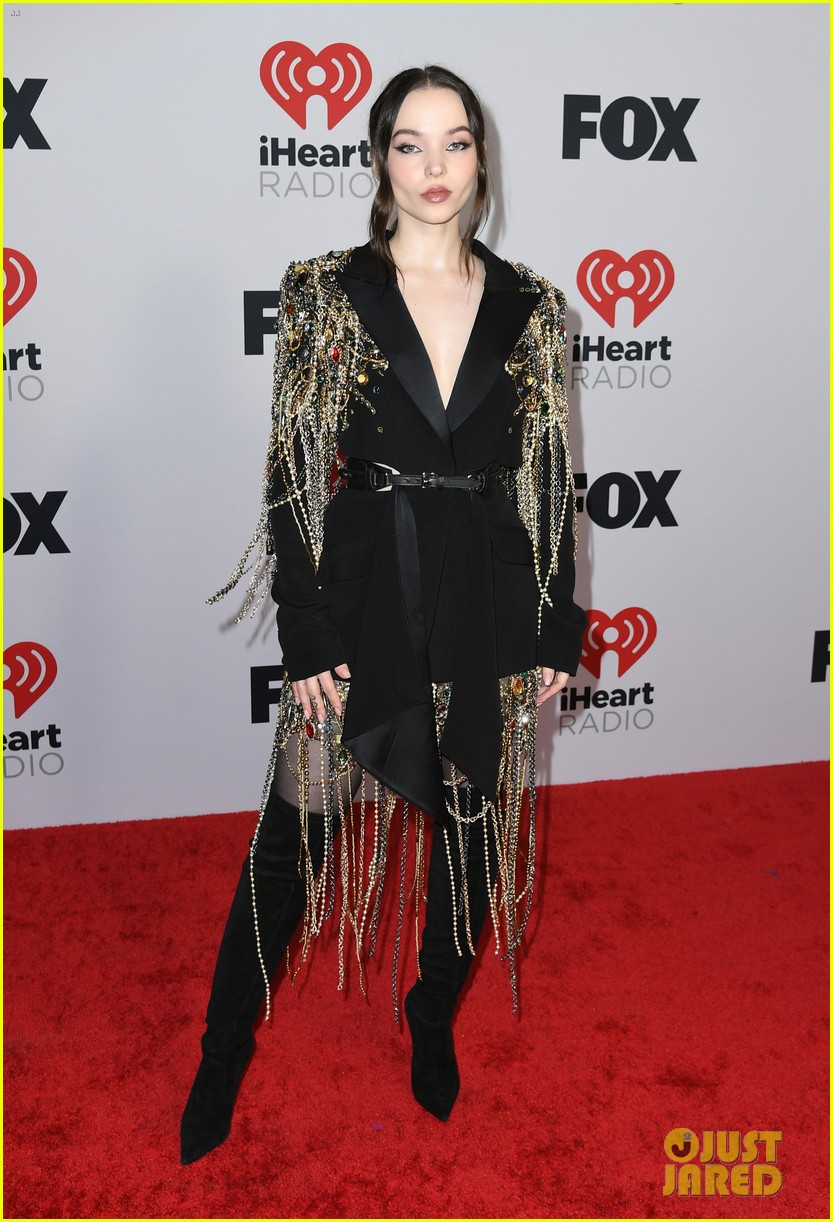 'Descendants' Stars Dove Cameron & Sofia Carson Attend iHeartRadio Music Awards
