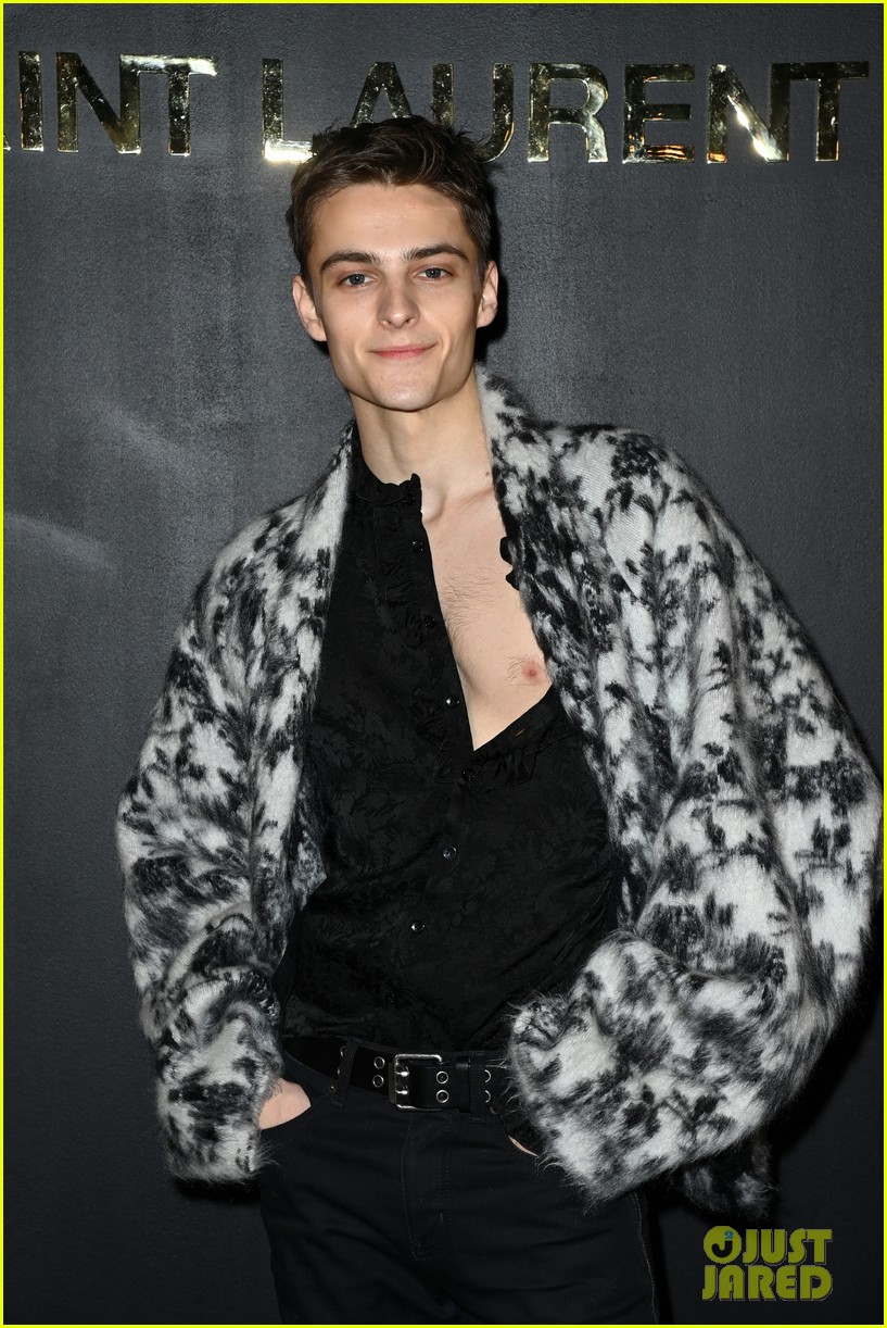 'Euphoria' Stars Jacob Elordi, Maude Apatow & Dominic Fike Attend Saint Laurent Fashion Show!