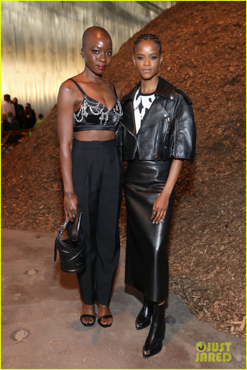 Evan Mock, Avani Gregg & Anthony Reeves Attend Alexander McQueen Fashion Show