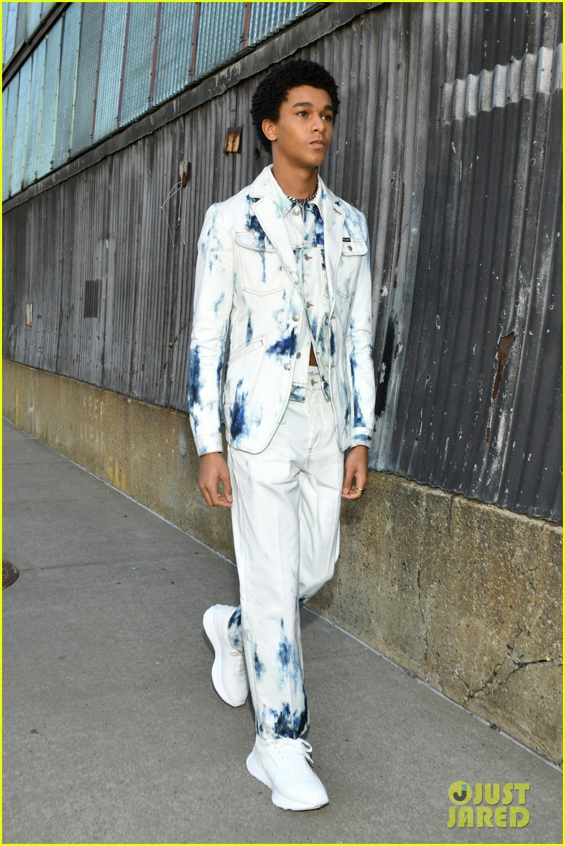 Evan Mock, Avani Gregg & Anthony Reeves Attend Alexander McQueen Fashion Show