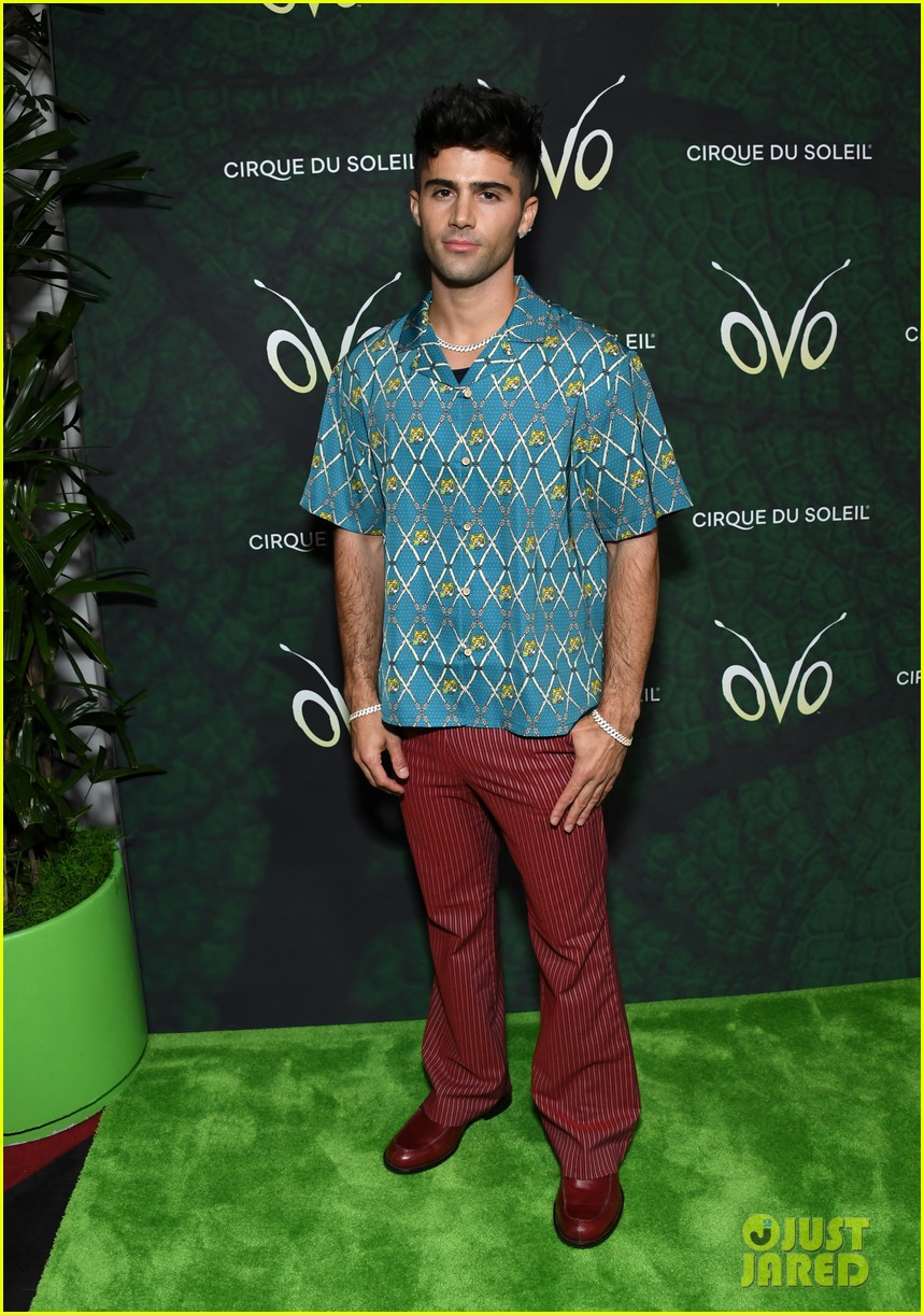 Jaz Sinclair, Ava Michelle & David Dobrik Check Out Cirque Du Soleil's OVO Show