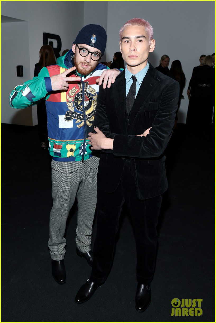 Angus Cloud, Evan Mock, Noah Beck & More Attend Ralph Lauren Fall '22 Fashion Show