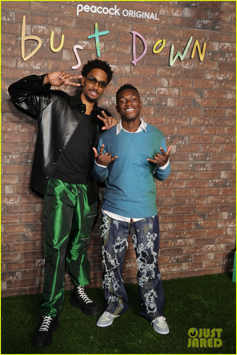'Saved By The Bell' & 'Bel-Air' Stars Attend 'Bust Down' Launch After Competing on 'Celebrity Family Feud'