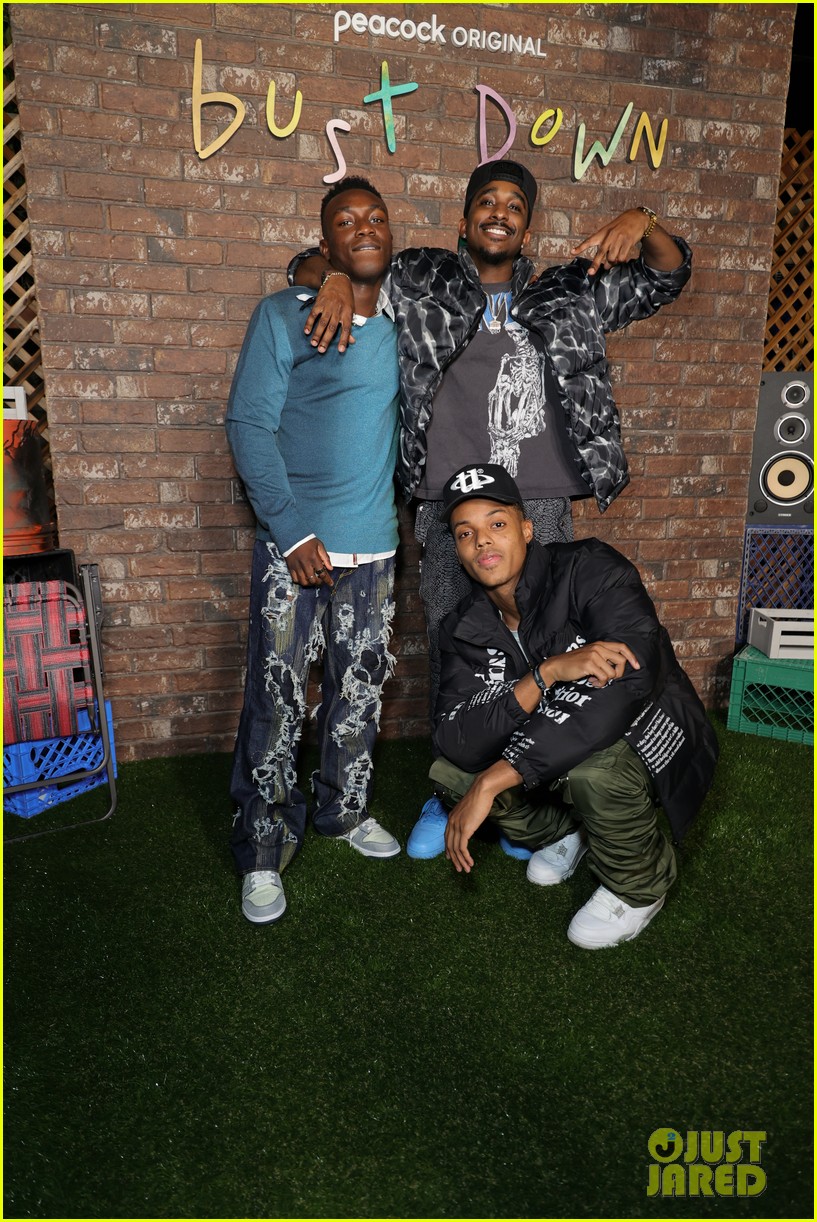 'Saved By The Bell' & 'Bel-Air' Stars Attend 'Bust Down' Launch After Competing on 'Celebrity Family Feud'