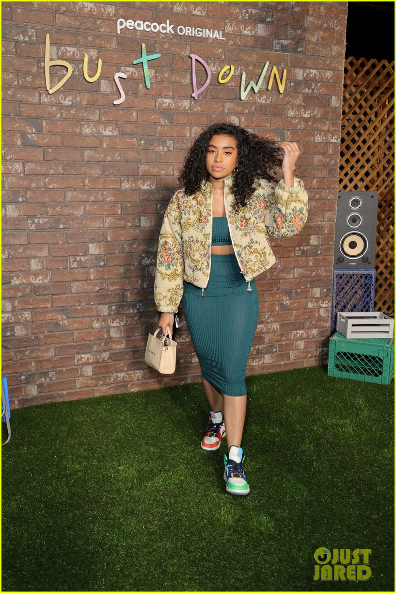 'Saved By The Bell' & 'Bel-Air' Stars Attend 'Bust Down' Launch After Competing on 'Celebrity Family Feud'