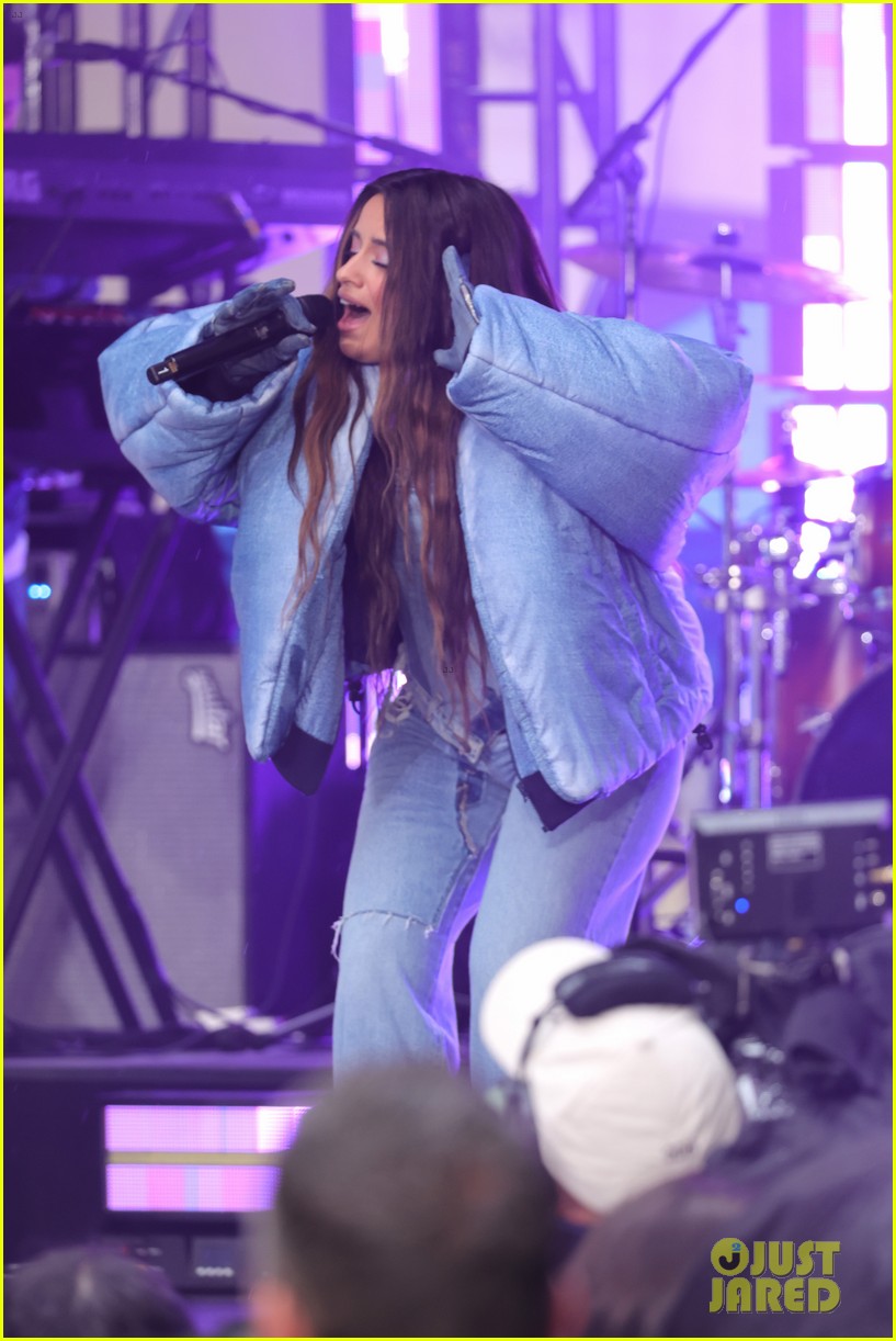 Camila Cabello Wears an All Denim Look While Bringing 'Familia' To 'Today' Show