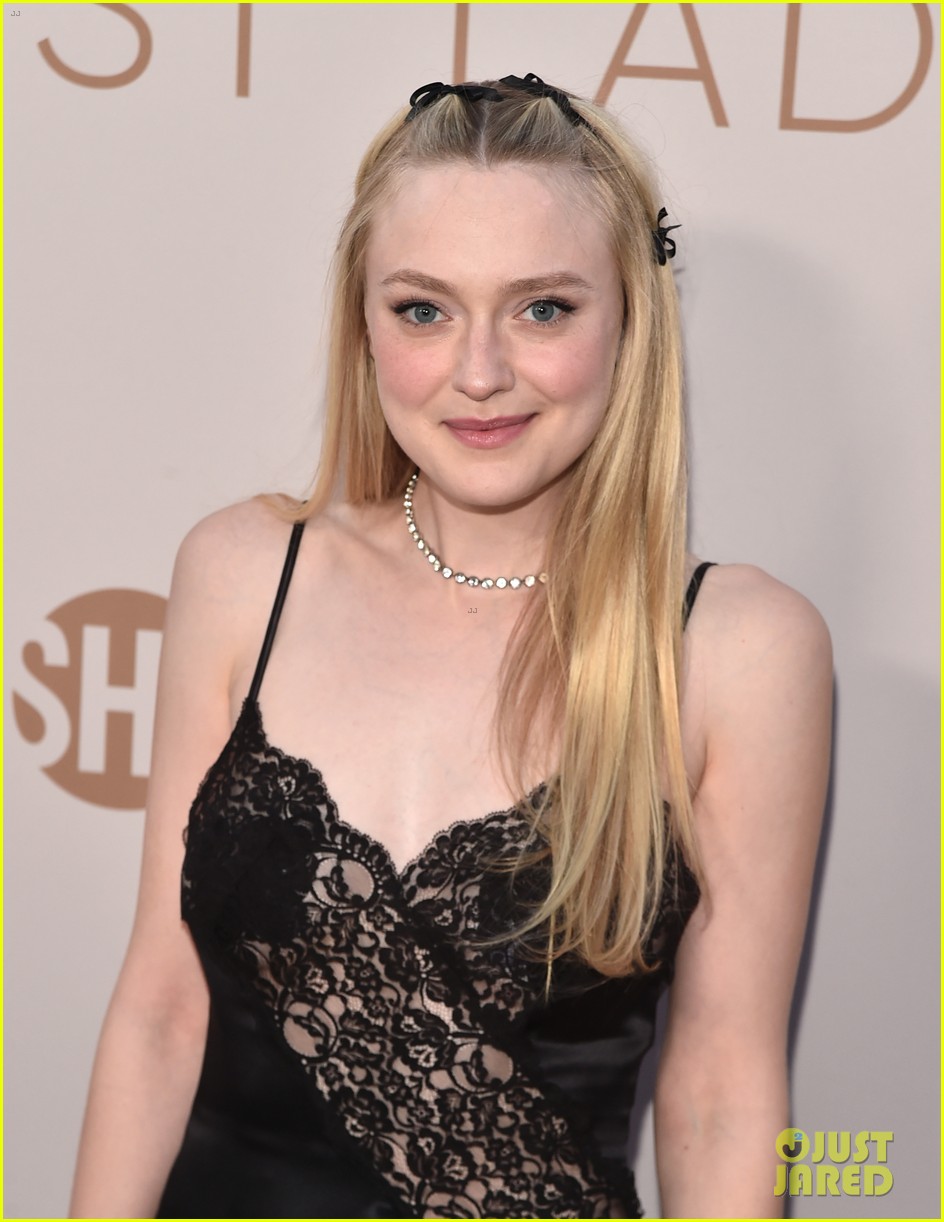 Dakota Fanning, Saniyya Sidney & Kristine Froseth Attend 'The First Lady' Premiere