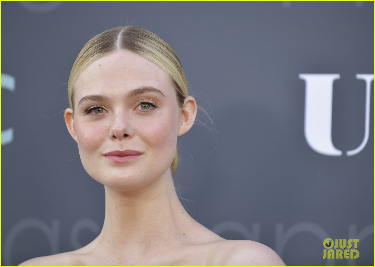 Elle Fanning Stunned In A Colorful Look For 'Girl From Plainville' Screening