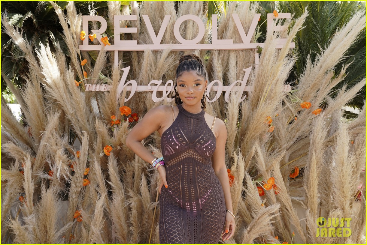 Halle Bailey Hangs Out With Boyfriend DDG at a Coachella Party