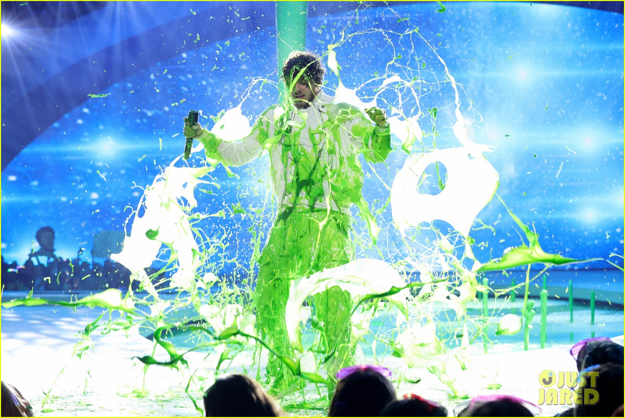 Jack Harlow Gets Covered in Slime After Performance at Kids' Choice Awards 2022