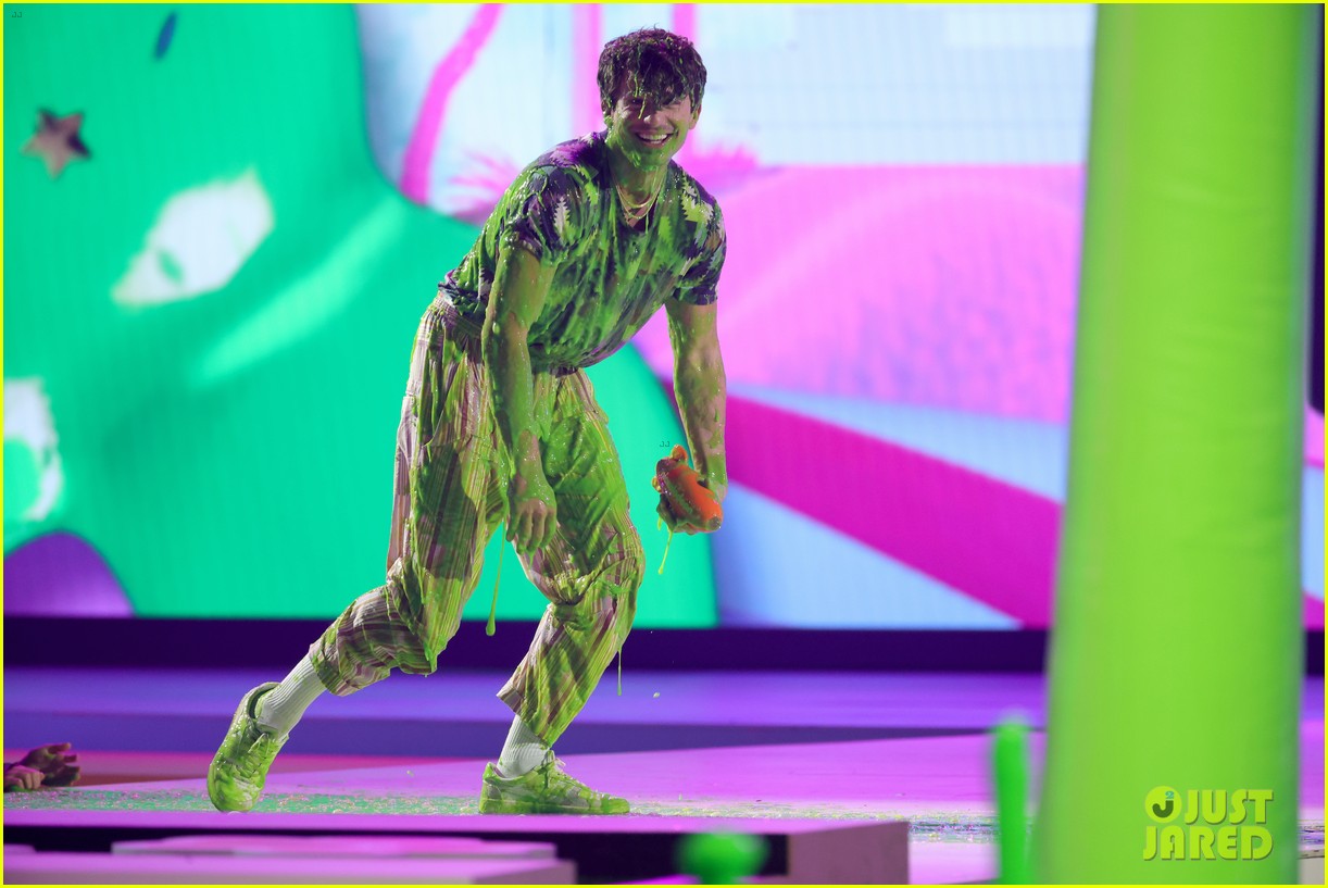 See All of the Celebs Who Got Slimed at the Kids' Choice Awards 2022!