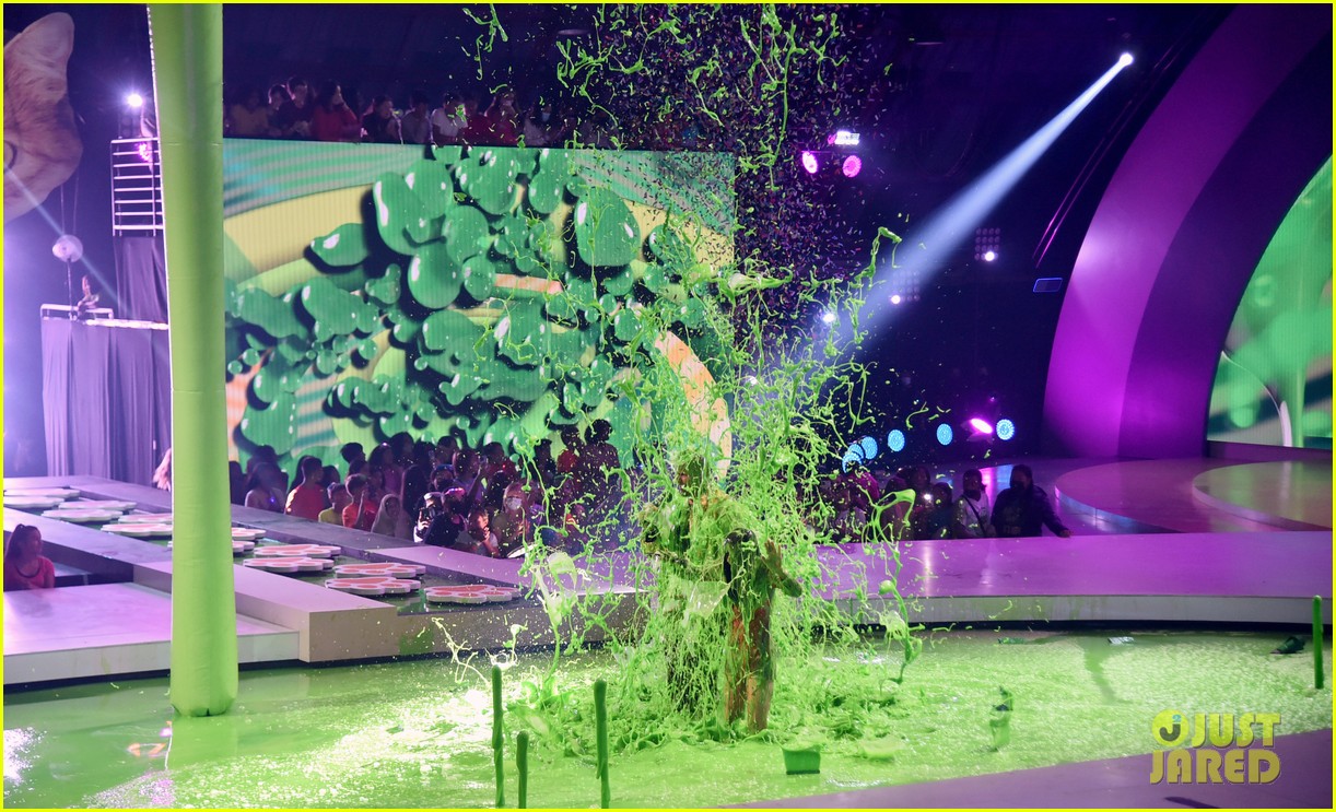 See All of the Celebs Who Got Slimed at the Kids' Choice Awards 2022!