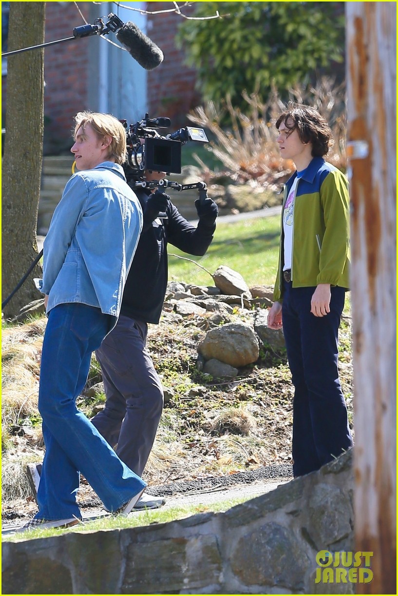 Tom Holland Kicks Off The Week Filming New Scenes For 'The Crowded Room'