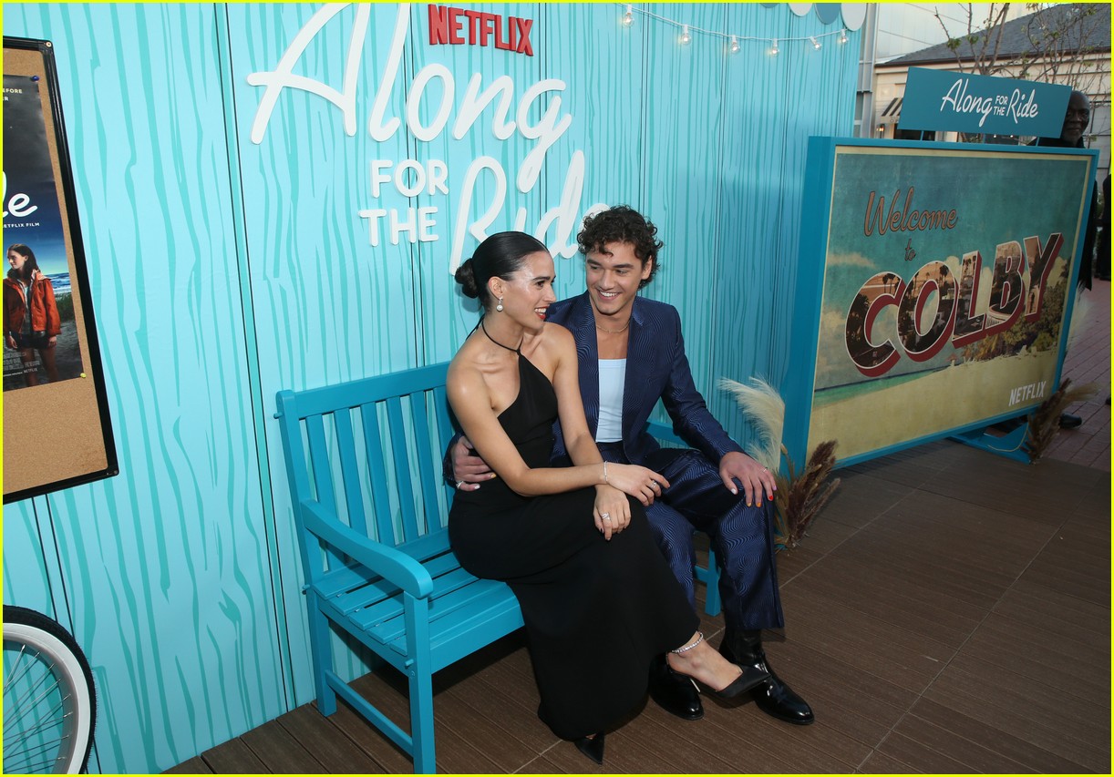 Emma Pasarow & Belmont Cameli Premiere New Netflix Film 'Along for the Ride'