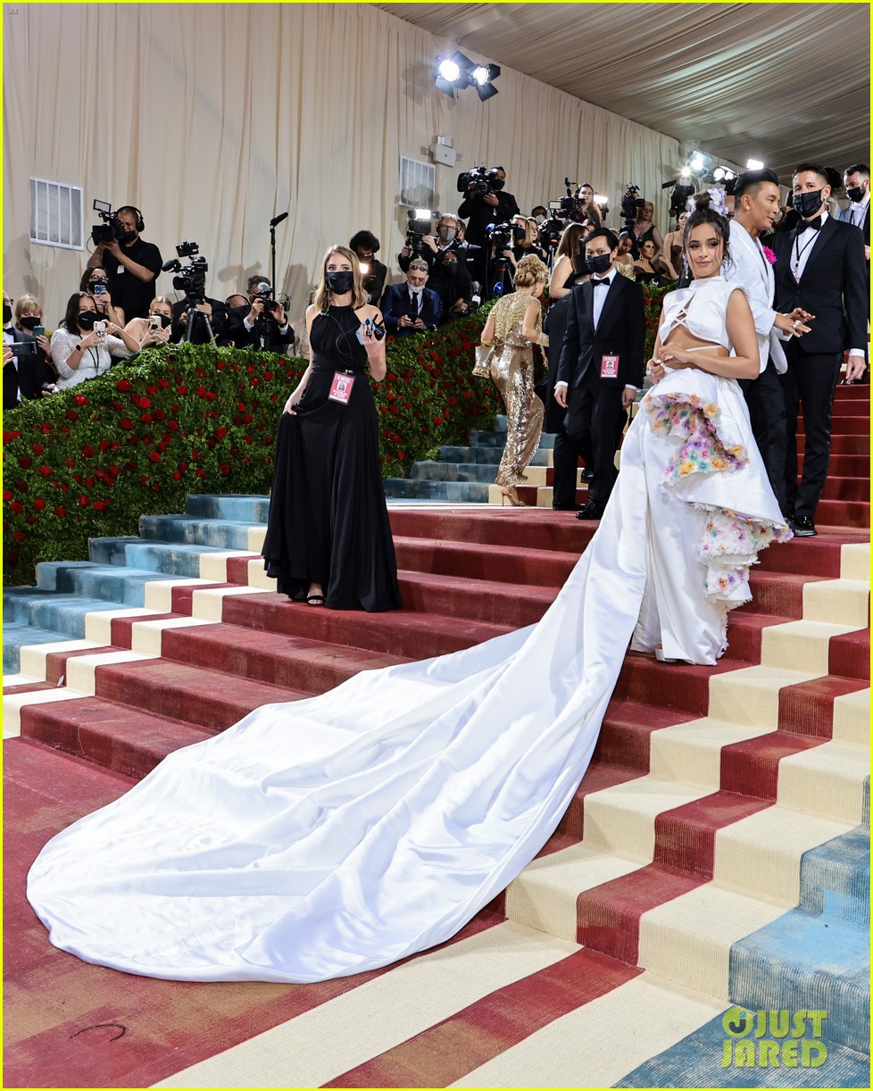 Camila Cabello Brings a Pop of Flowers at the Met Gala 2022!