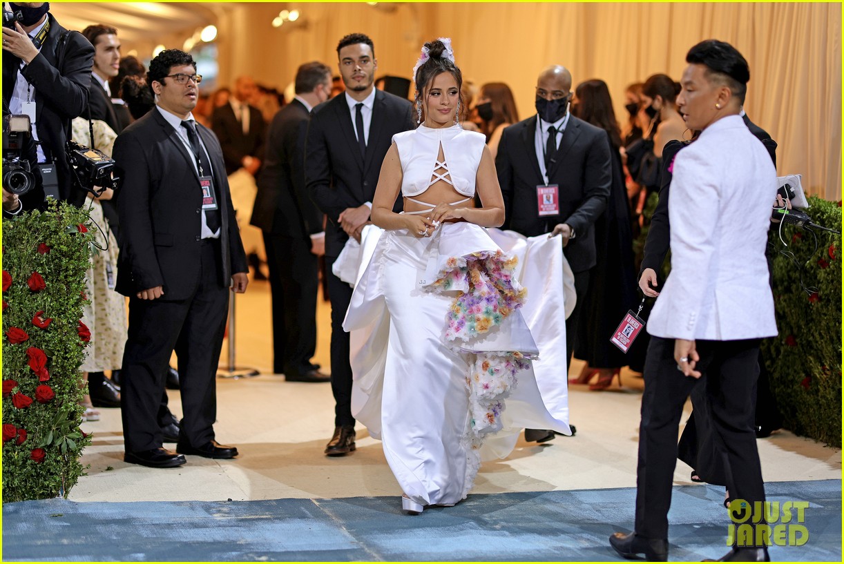 Camila Cabello Brings a Pop of Flowers at the Met Gala 2022!