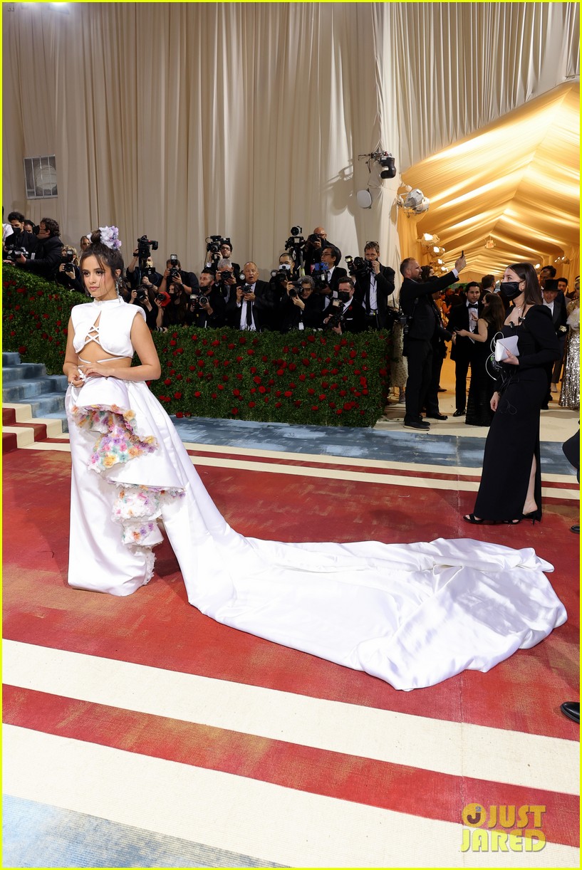 Camila Cabello Brings a Pop of Flowers at the Met Gala 2022!