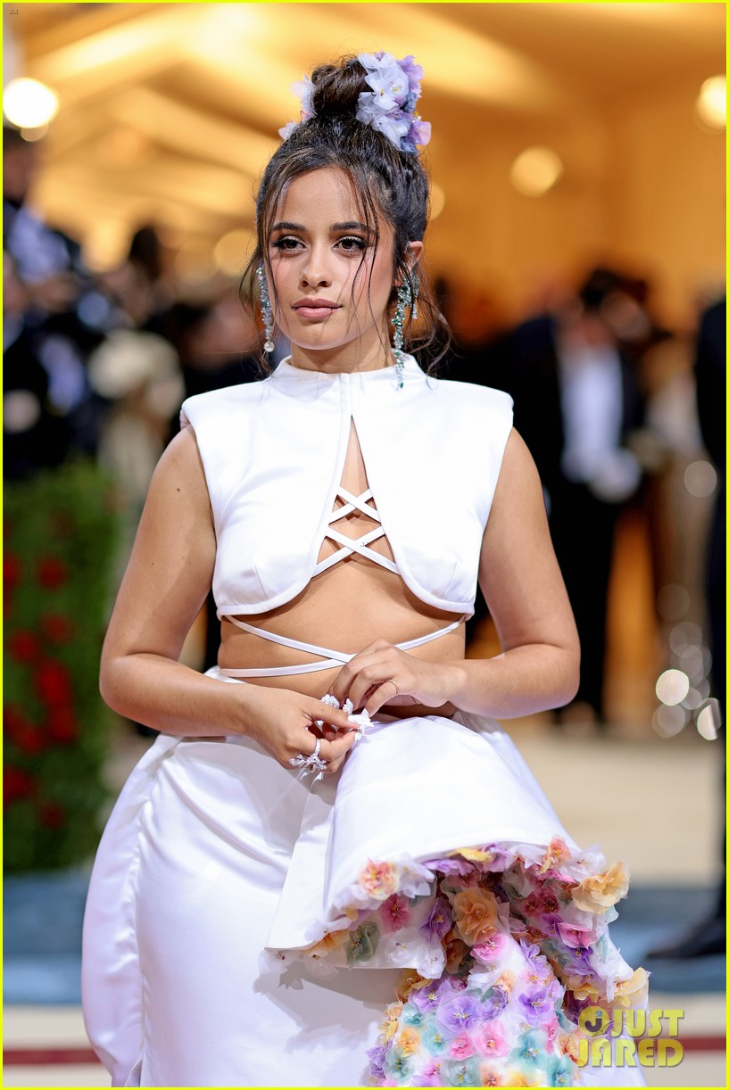 Camila Cabello Brings a Pop of Flowers at the Met Gala 2022!