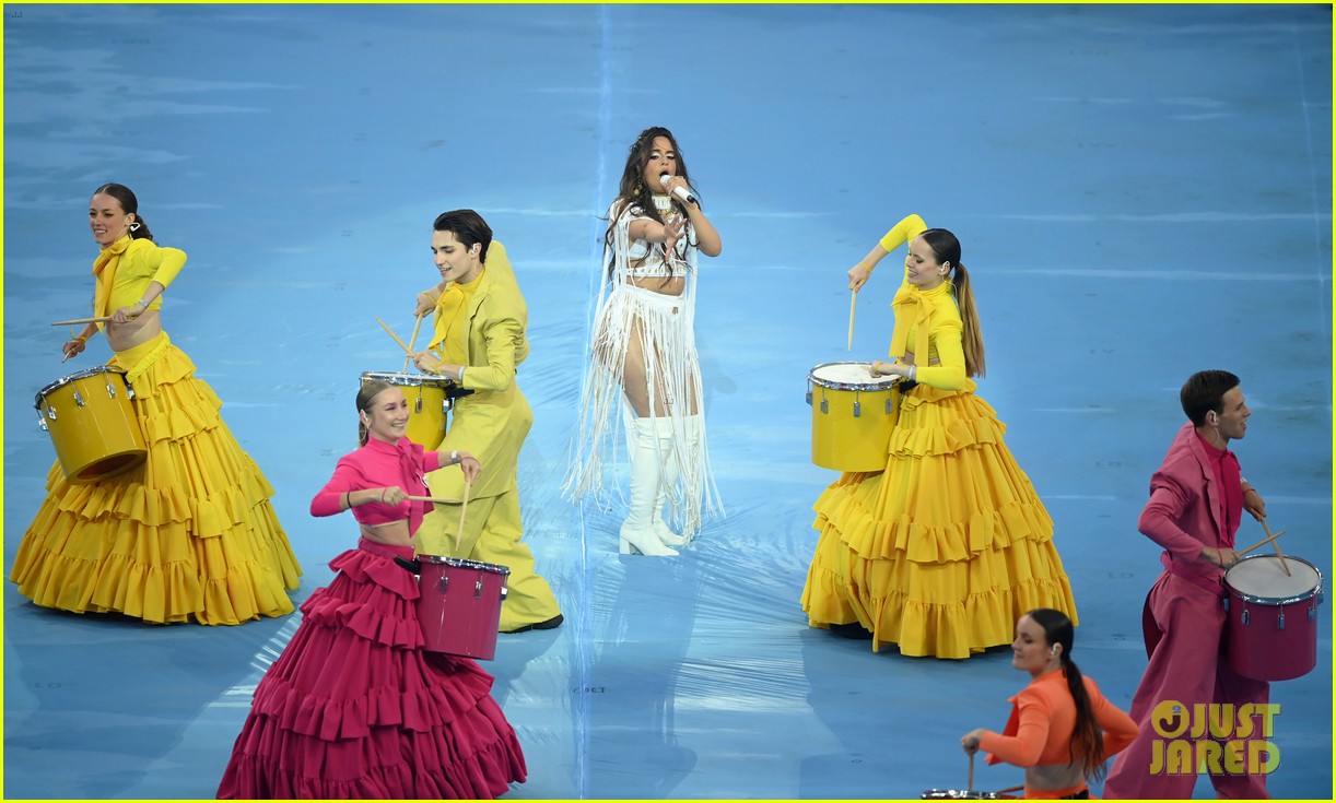 Camila Cabello Dances Her Heart Out During UEFA Champions League Finals Performance
