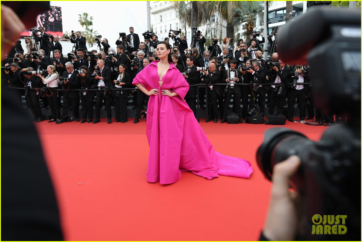 Elle Fanning & Katherine Langford Glam Up For 'Top Gun: Maverick' Premiere at Cannes Film Festival