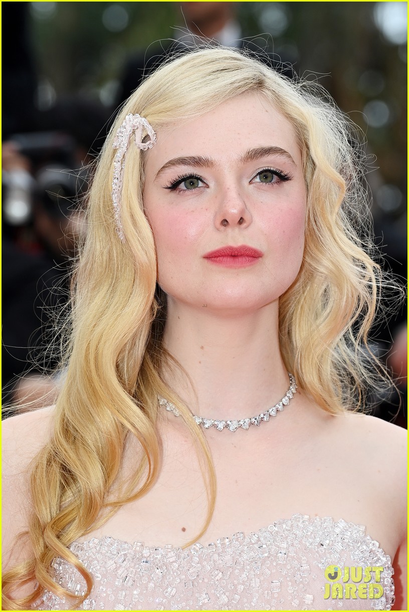 Elle Fanning & Katherine Langford Glam Up For 'Top Gun: Maverick' Premiere at Cannes Film Festival