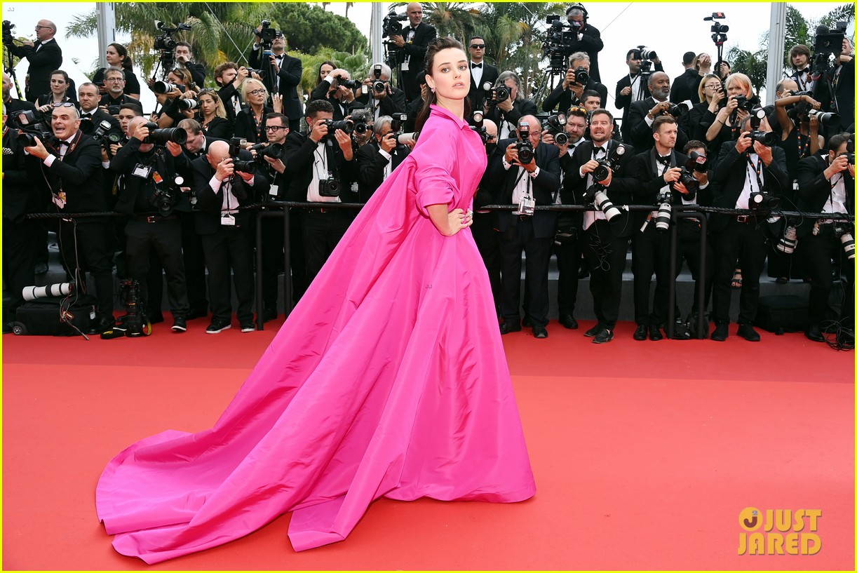 Elle Fanning & Katherine Langford Glam Up For 'Top Gun: Maverick' Premiere at Cannes Film Festival